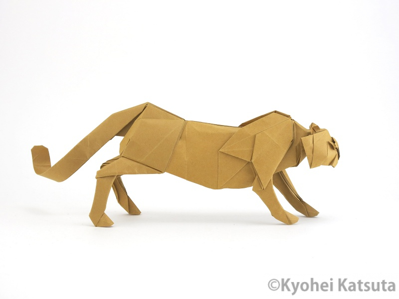 Black panther／クロヒョウ | Katsuta Kyohei ORIGAMI