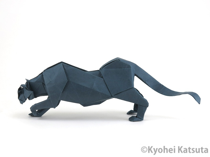 Black panther／クロヒョウ Katsuta Kyohei ORIGAMI