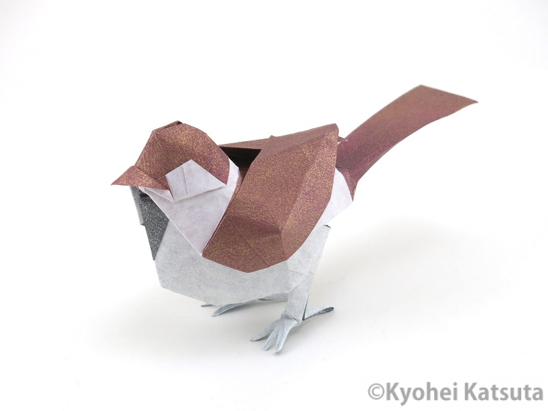 Sparrow スズメ Katsuta Kyohei Origami