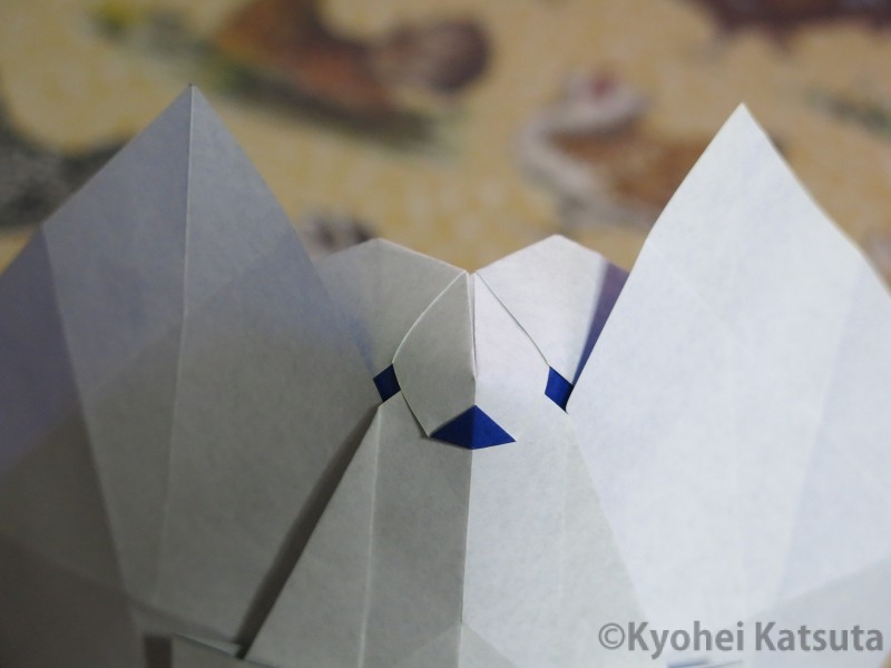 シマエナガのヒントなど Katsuta Kyohei Origami